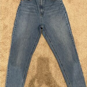 H&M High Rise Blue Jeans